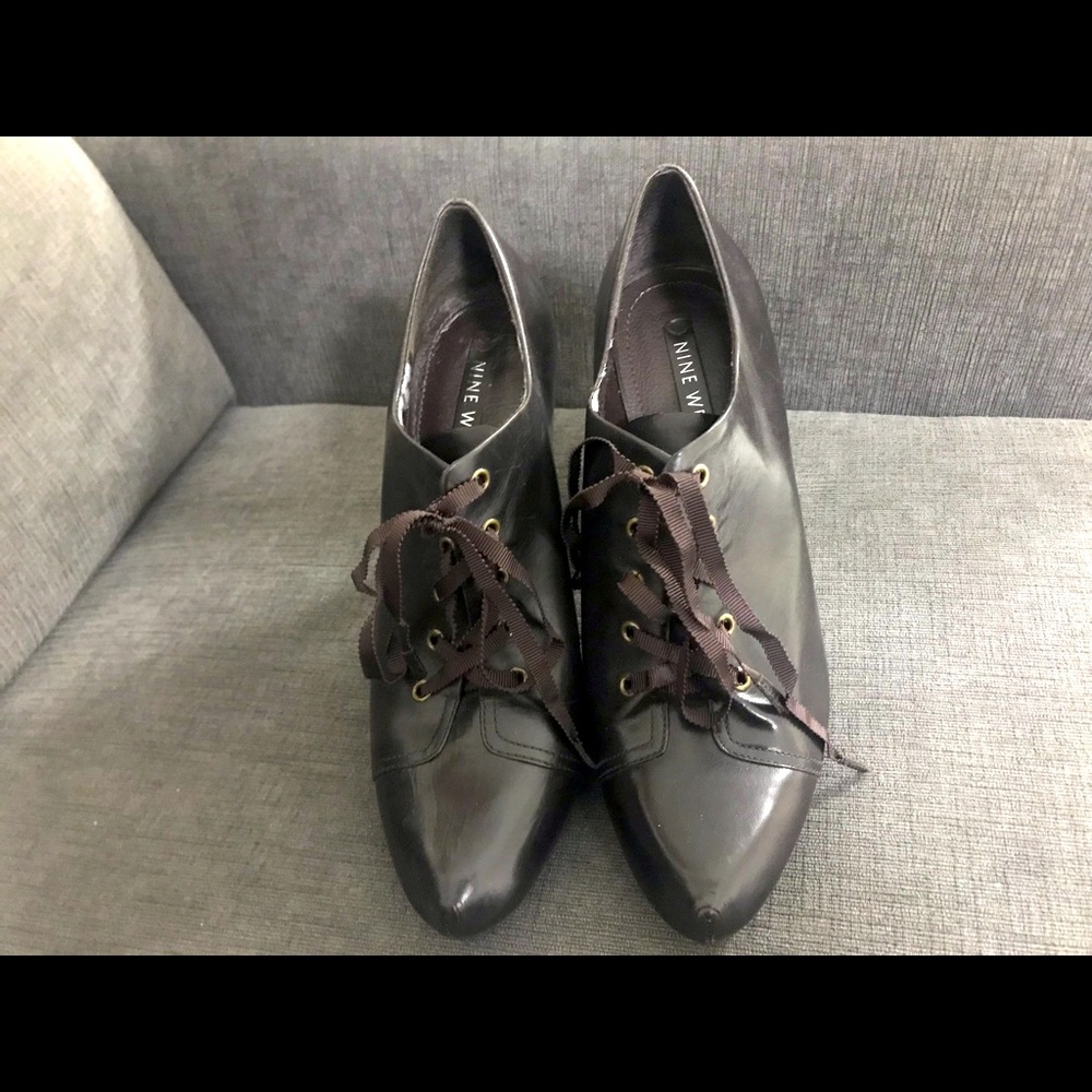 Chocolate brown booties